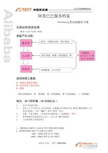 阿里巴巴操作簡化版手冊