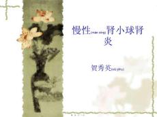 慢性肾小球肾炎