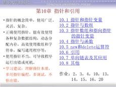 ★第10章 指針和引用