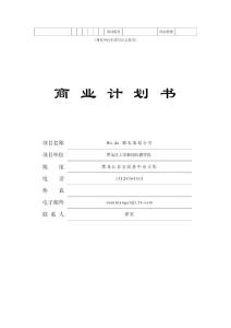 we do婚礼策划创业计划书.doc