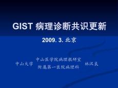（林汉良）GIST 病理诊断共识更新