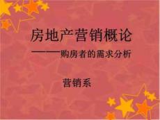 教学课件：第三房购房需求分析