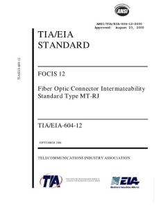TIA 标准TIA-EIA-604-12-2000
