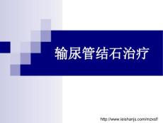 输尿管结石治疗
