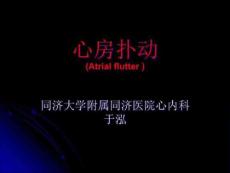 心房扑动-于泓PPT