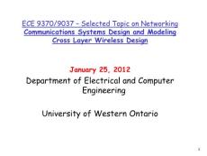 communcation system and modelling2