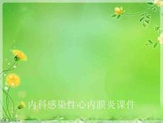 内科感染性心内膜炎