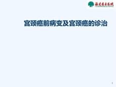 宫颈癌前病变与宫颈癌诊治