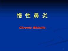 《慢性鼻炎》PPT课件