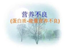 《营养不良》PPT课件