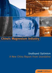 China´s magnesium industry