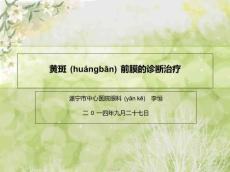 黄斑前膜幻灯片