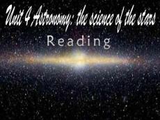 人教新课标必修三 Unit 4 Astronomy-Reading[课件]