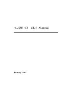 fluent6.2 udf Manual