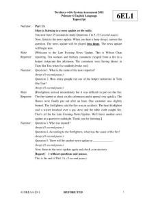 2011年香港评估小学六年级英语试卷听力部分试卷001听力材料