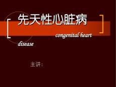 先天性心脏病 （2）