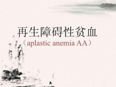《再生障碍性贫血》课件