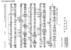 学习Ginastera Piano Sonata No.1 Op.22必备琴谱与分析