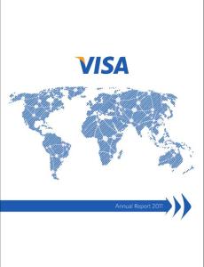 2011 Visa annual report