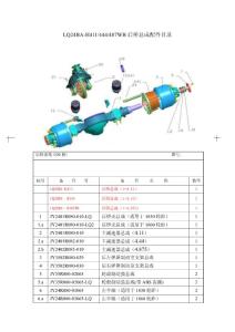 LQ24BA-500橋配件目錄