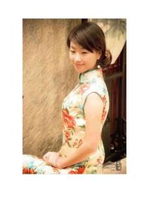 中国风 旗袍美女人物素材