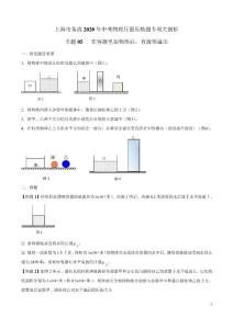 专题05在容器里加物体后,有液体溢出原卷版