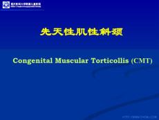 小儿外科学：先天性肌性斜颈