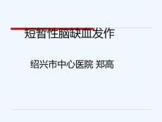 短暂性脑缺血发作1