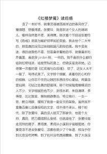 《红楼梦魇》读后感