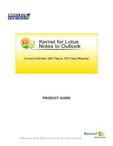 轉(zhuǎn)Lotus Notes文件為Outlook格式