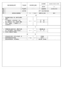 螺釘類檢查標準書