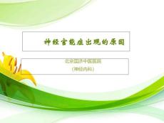 神经官能症出现的原因课件
