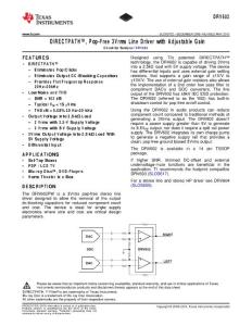 DRV602電子分頻器
