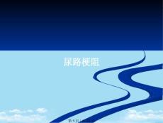 尿路梗阻全面版课件