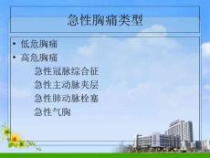 胸痛与胸痛中心ppt课件
