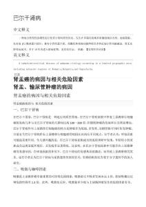 巴尔干肾病