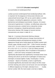 化脓性脑膜炎Purulentmeningitis