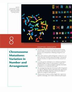 Concepts of Genetics (10th Edition)_Chapter 8