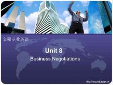 文秘专业英语课件Unit 8