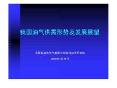 我國油氣供需形勢及發(fā)展展望