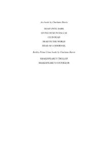 Harris, Charlaine - Southern Vamp 5-Dead as a Doornail