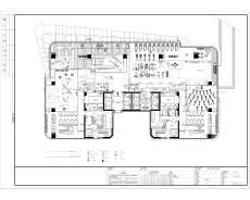 國際知名運動品牌上海辦公大廈智能化照明施工圖紙