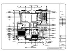 上海CBD中心豪宅項目樣板間室內裝飾設計施工圖