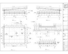 湖南三層18.5米鋼桁架橋結(jié)構(gòu)美術(shù)館幕墻方案圖紙