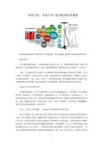 【高考】2012年高考志愿详解：一本选学校二本选专业 建议提前职业规划