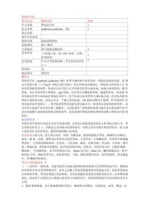肾病综合征