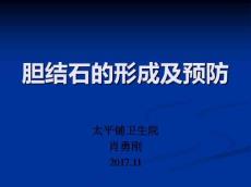 胆结石课件