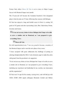 Di Vaio heads for MLS