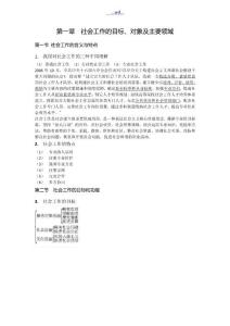 社會(huì)工作綜合能力必考知識(shí)點(diǎn)歸納最新