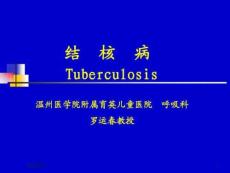 结核病总论